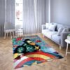 Captain America Of Arvengers Carpet Living Room Rugs