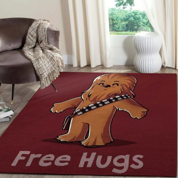 Chewbacca star wars carpet living room rugs