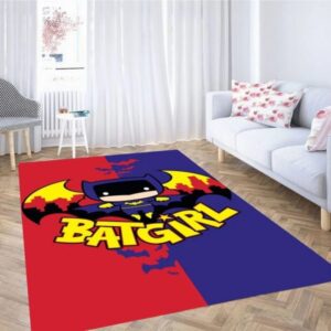 Chibi batgirl carpet living room rugs