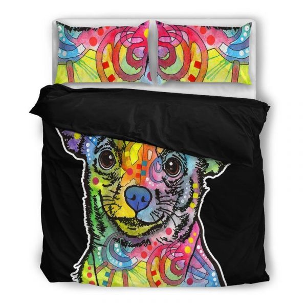 Chihuahua 2 Duvet Cover and Pillowcase Set Bedding Set