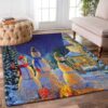 Christmas And Fire Living Room Rug Carpet