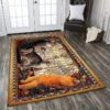 Christmas Cat Carpet Living Room Rugs