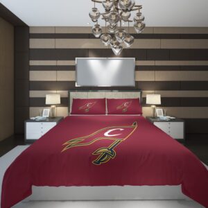 Cleveland Cavaliers 88 NBA Basketball ize Duvet Cover and Pillowcase Set Bedding Set