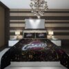 Cleveland Cavaliers NBA Basketball ize Duvet Cover and Pillowcase Set Bedding Set