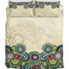 Colorful Mandala Sand Duver Duvet Cover and Pillowcase Set Bedding Set