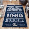 Dallas Cowboys Area Limited Edition Rug Carpet Cowboys All Time Creates Nfl Football Floor Decor 10