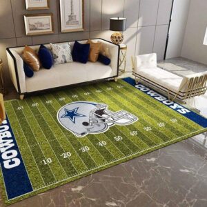 Dallas Cowboys Area Limited Edition Rug Carpet Cowboys All Time Creates Nfl Football Floor Decor 12