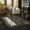 Dallas Cowboys Camo Carpet Living Room Rugs 1