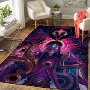 Dark Star Jhin League Of Legends Game Living Room Rug Carpet