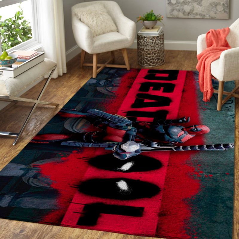 Deadpool Living Room Rug Carpet