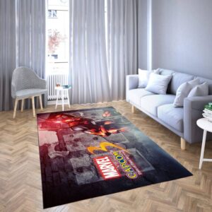 Deadpool Marvel Avengers Carpet Living Room Rugs 3