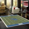Detroit Lions Carpet Living Room Rugs