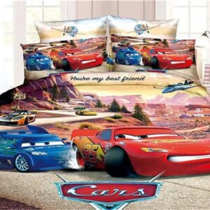 Disney Carr Movie 222 Duvet Cover and Pillowcase Set Bedding Set