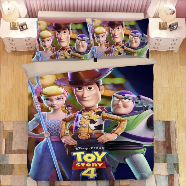 Disney Toy Story Sherif Woody Buzz Lightyear 226 Duvet Cover and Pillowcase Set Bedding Set