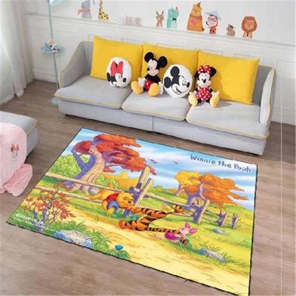 Disney cartoon mickey and minnie mouse carpet rugs