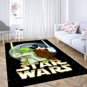 Disney vs star wars carpet living room rugs