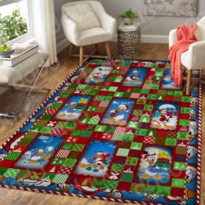 Donald Xmas Area Limited Edition Rug Carpet