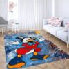 Donald duck wallpaper carpet living room rugs