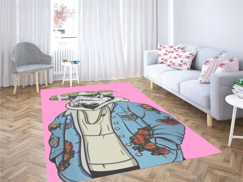 Dope star wars wallpapwe carpet living room rugs