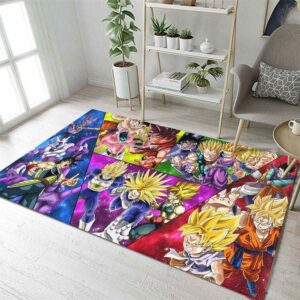 Dragon Ball Area Limited Edition Rug Carpet Movie Home Decor Homebeautyus