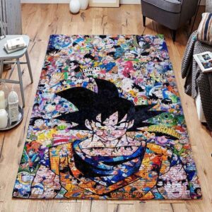 Dragon Ball Area Limited Edition Rug Carpet Songoku Movie Floor Decor