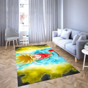 Dragon Ball Super Trunks Favorite cartoon movie Carpet Living Room Rugs 14