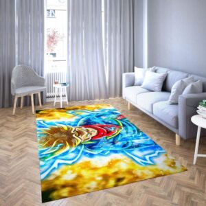 Dragon Ball Super Trunks Favorite cartoon movie Carpet Living Room Rugs 15