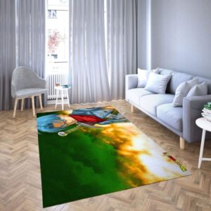 Dragon Ball Super Trunks Favorite cartoon movie Carpet Living Room Rugs 18