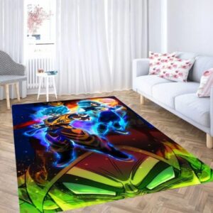 Dragon ball super wallpaper carpet living room rugs