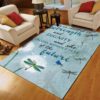 Dragonfly Dandelion Limited Edition Rug Carpet