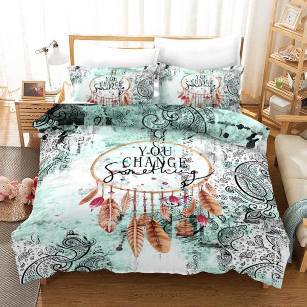 Dreamcatcher 10 You Change Something Duvet Cover and Pillowcase Set Bedding Set