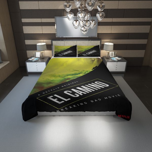 El Camino A Breaking Bad Movie Duvet Cover and Pillowcase Set Bedding Set 1225