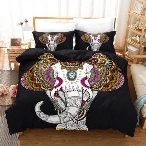 Elephant Bohemia Style 2 Duvet Cover and Pillowcase Set Bedding Set