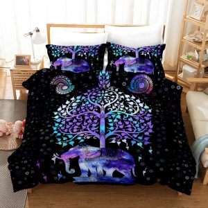 Elephant Bohemia Style7 Duvet Cover and Pillowcase Set Bedding Set