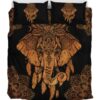 Elephant Duver Duvet Cover and Pillowcase Set Bedding Set