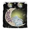 Elephant Moon Duvet Cover and Pillowcase Set Bedding Set