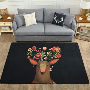 Elk Black Carpet Living Room Rugs