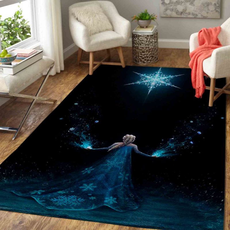 Elsa Frozen Living Room Rugs Carpet