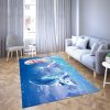 Elsa princess frozen of Disney Carpet Living Room Rugs 1
