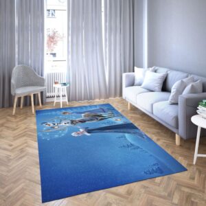 Elsa princess frozen of Disney Carpet Living Room Rugs 10