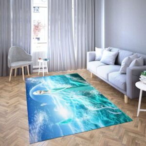 Elsa princess frozen of Disney Carpet Living Room Rugs 12