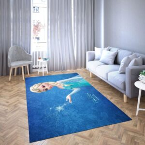 Elsa princess frozen of Disney Carpet Living Room Rugs 2