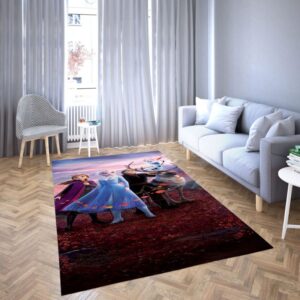 Elsa princess frozen of Disney Carpet Living Room Rugs 22