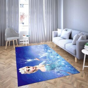 Elsa princess frozen of Disney Carpet Living Room Rugs 4