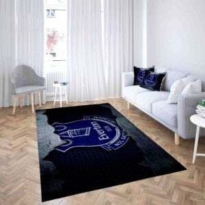 Everton Football Club 3D Design Carpet Living Room Rugs