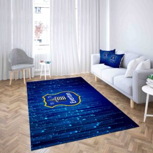 Everton Football Club Meteor Shower Carpet Living Room Rugs