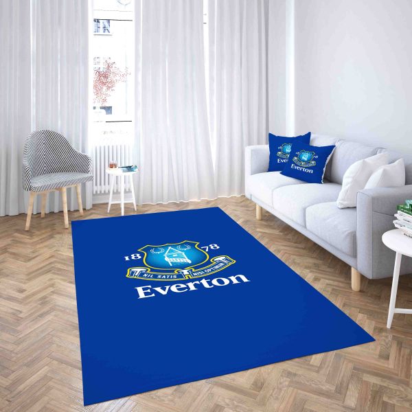 Everton Football Club The Toffeemen Carpet Living Room Rugs
