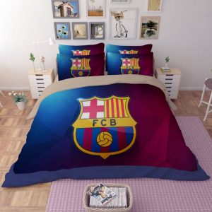 FC Barcelona Duvet Cover and Pillowcase Set Bedding Set 948