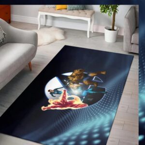 Fantastic four marvel area rugs living room carpet