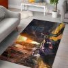 Fantasy art back to the future rugs living room carpet